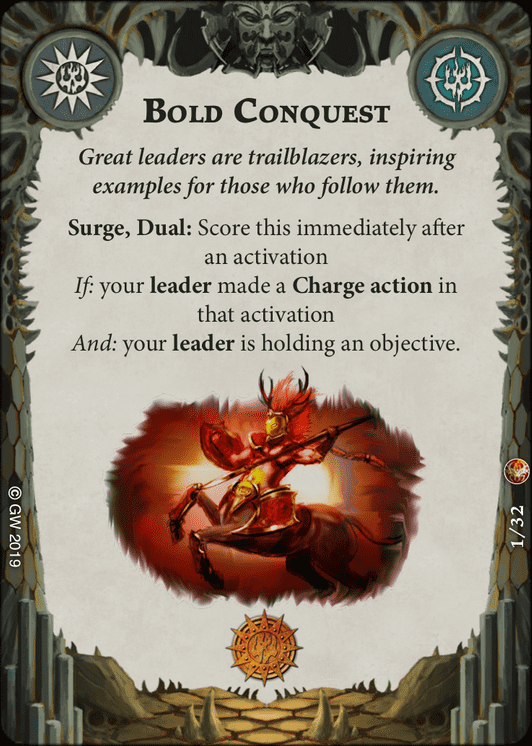 Bold Conquest card image - hover